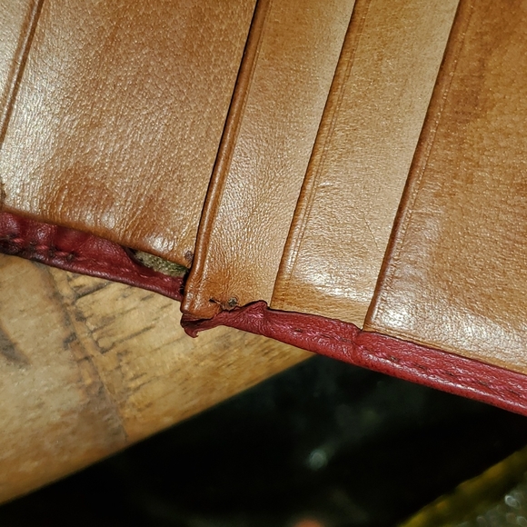 Coach Wallet Red Leather - Picture 7 of 9